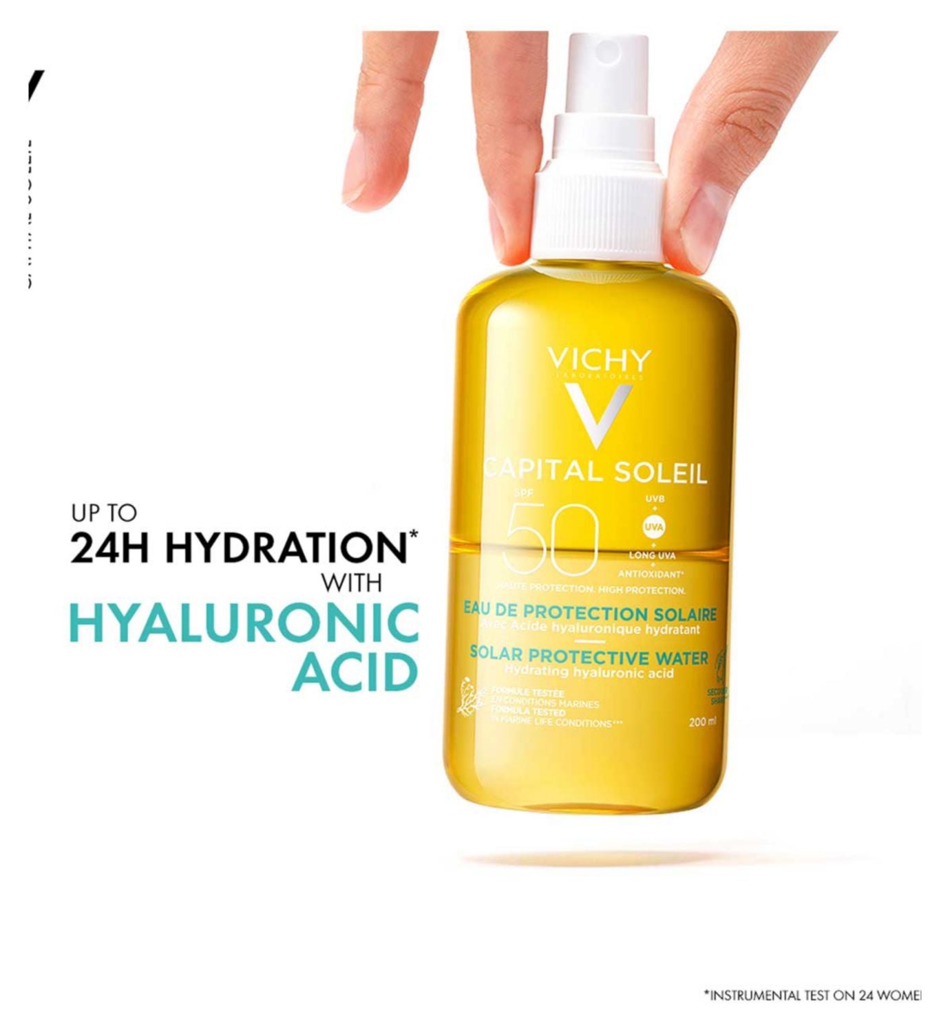 Vichy Capital Soleil SPF50 sun spray 200ml (British brand)