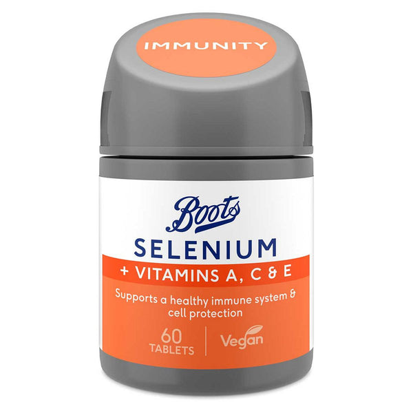 Boots Selenium with Vitamins A, C and E 60 Tablets (2 month supply)