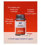 Boots Vitamin C 1000mg Orange Flavour Chewable Tablets 180 - British product