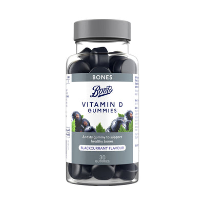 Boots Boots Gummies Vitamine D Saveur Cassis Complément Alimentaire 30 Gummies - Achetez en ligne sur McGrocer