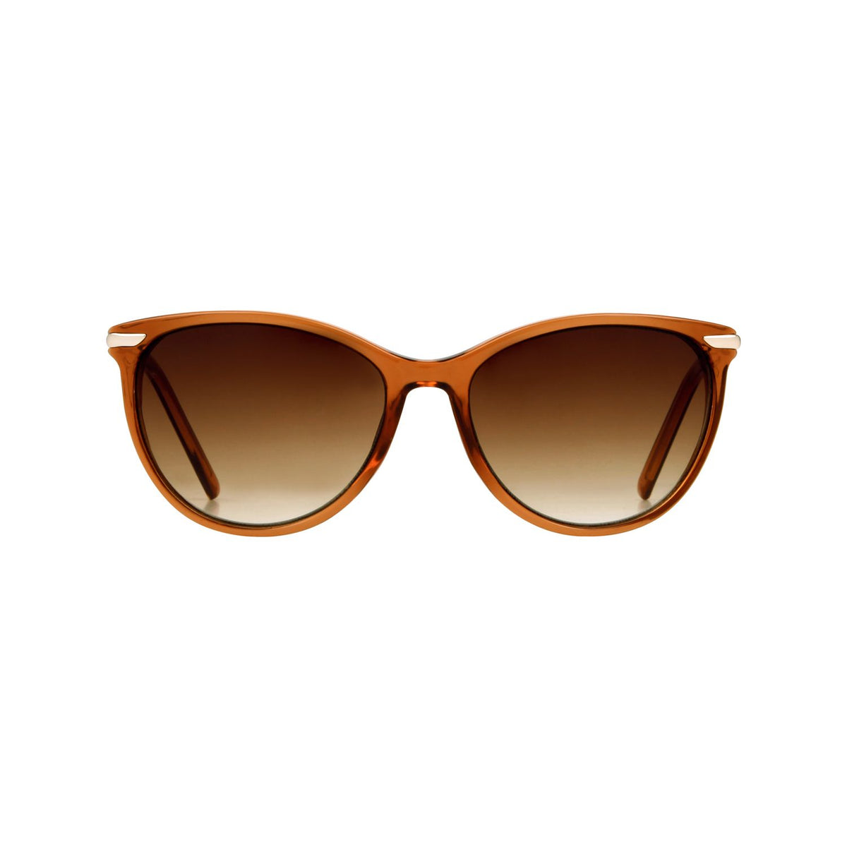 Boots Ladies Fashion Sunglasses Crystal Pale Peach Gold Frame - British product