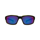 Freedom polarised sunglasses black and green frame - British product