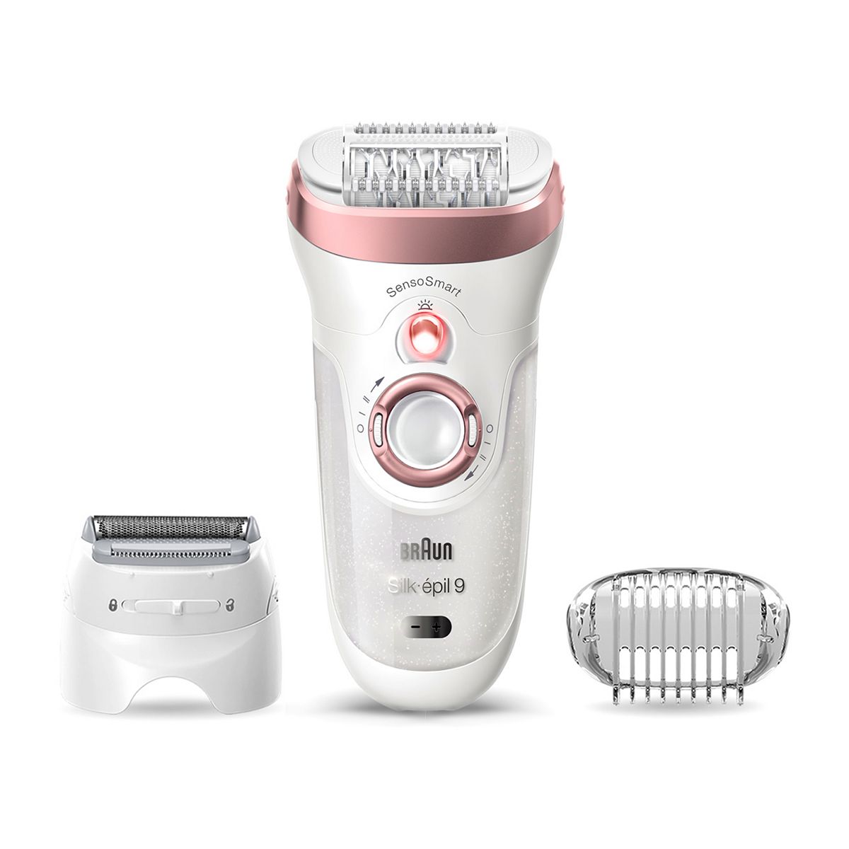 Braun Silk-épil 9, Epliator for Long Lasting Hair Removal - White/Bronze 9-720 GOODS Boots   