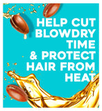 OGX Argan Oil Heat Protect Spray 177ml, imported from the UK