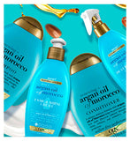 OGX Argan Oil Heat Protect Spray 177ml, imported from the UK