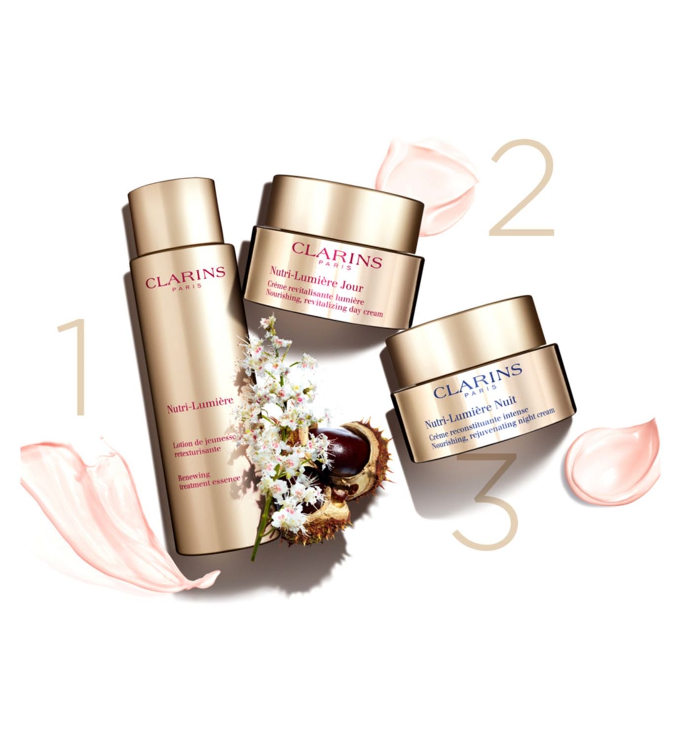 Clarins Nutri Lumiere Day Cream 50ml Facial Moisturiser - British product