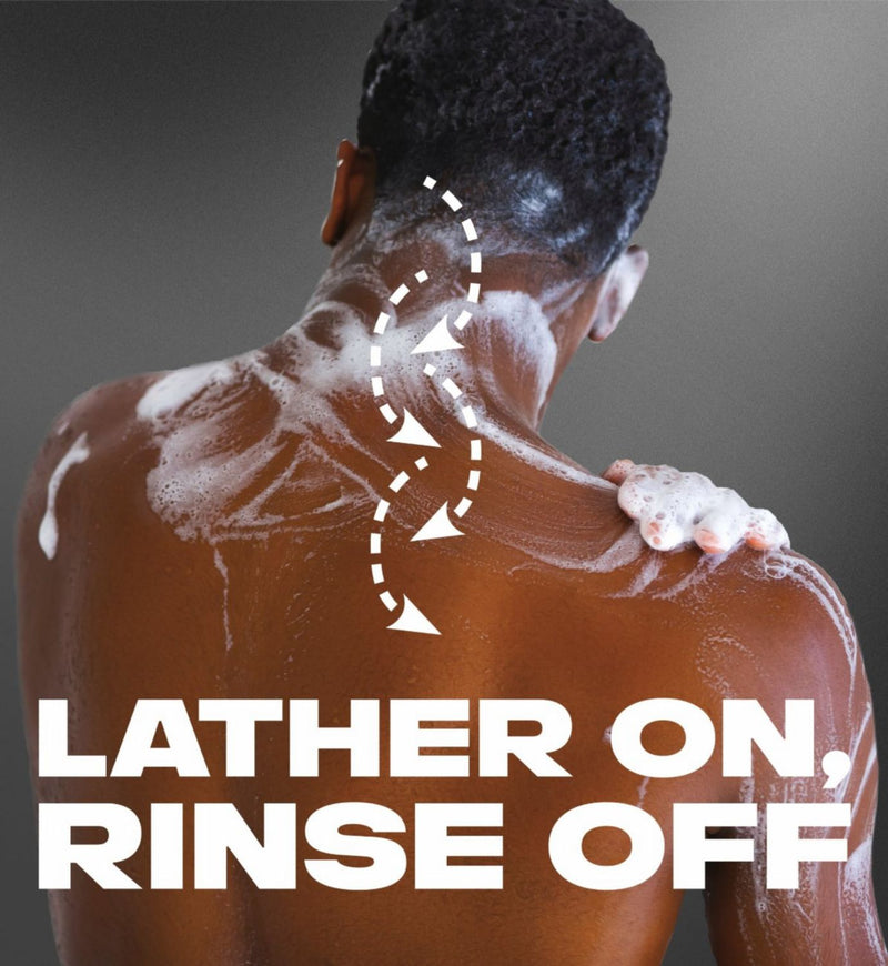 Lynx Black Shower Gel 500ml plastic bottle, UK version.