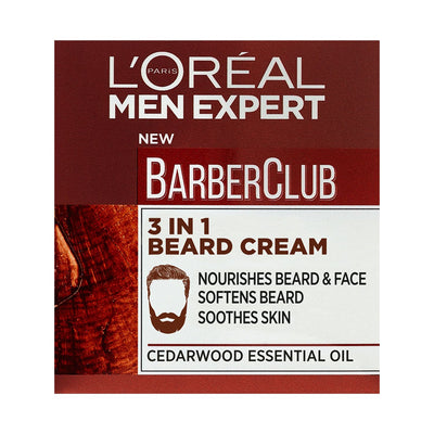 Boots L'Oreal Men Expert Barber Club Beard Cream 50ml- Buy online at McGrocer
