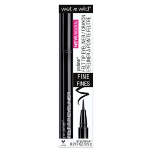 Wet n Wild ProLine felt tip eyeliner (British brand)