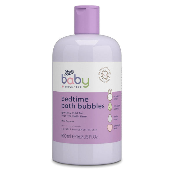 Lavender Scented Gentle Tear-Free Baby Bubble Bath 500ml
