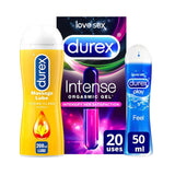Durex Him and Her Lubricant Bundle three gels (British brand)