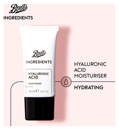 Boots Ingredients Hyaluronsäure-Feuchtigkeitscreme 30ml