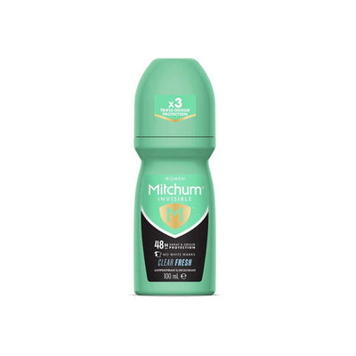 Boots Mitchum Invisible Women Clear Fresh 100ml- Buy online at McGrocer