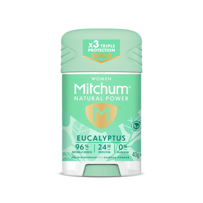 Mitchum Natural Power Eucalyptus deodorant stick 40g - British product