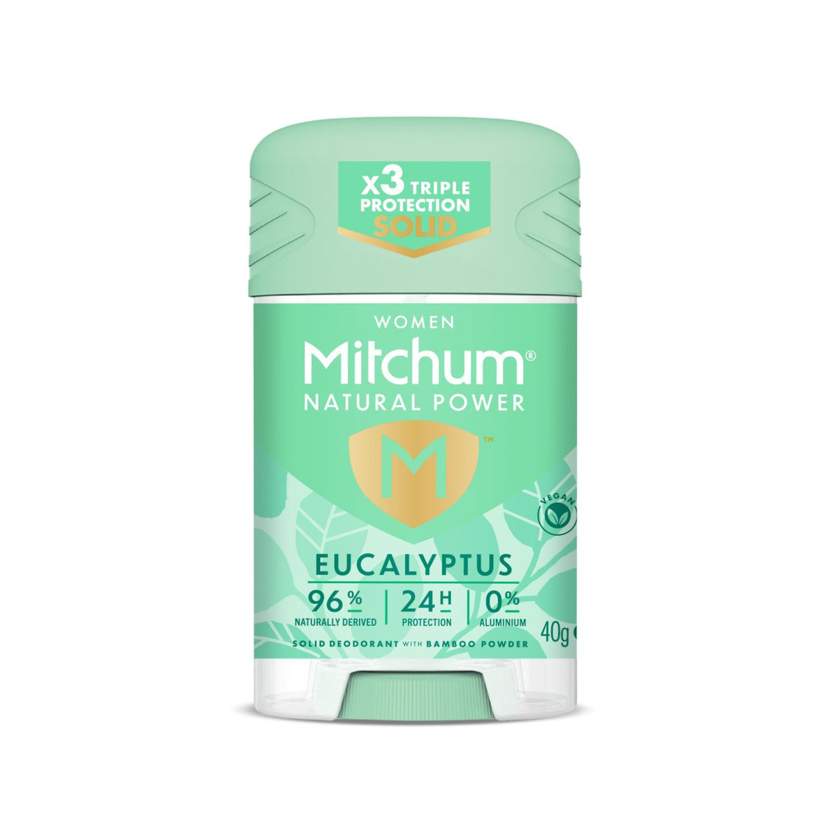 Mitchum Natural Power Eucalyptus deodorant stick 40g - British product