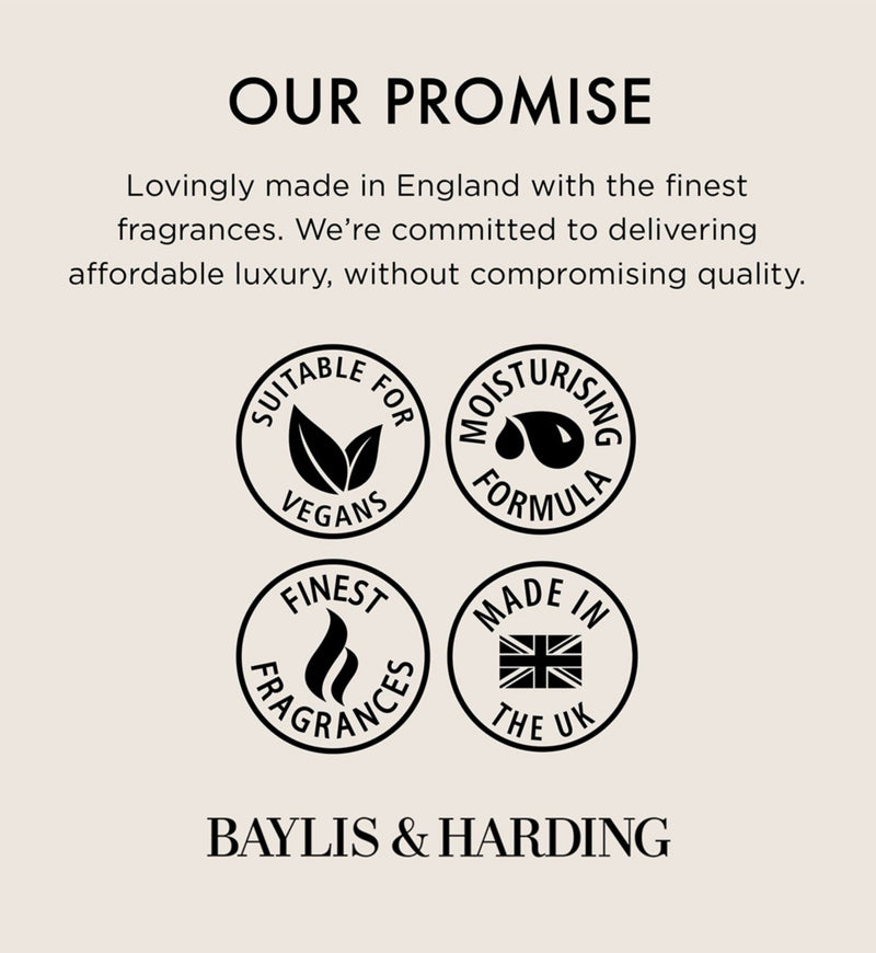 Baylis & Harding hand wash rose vanilla 500ml - British product