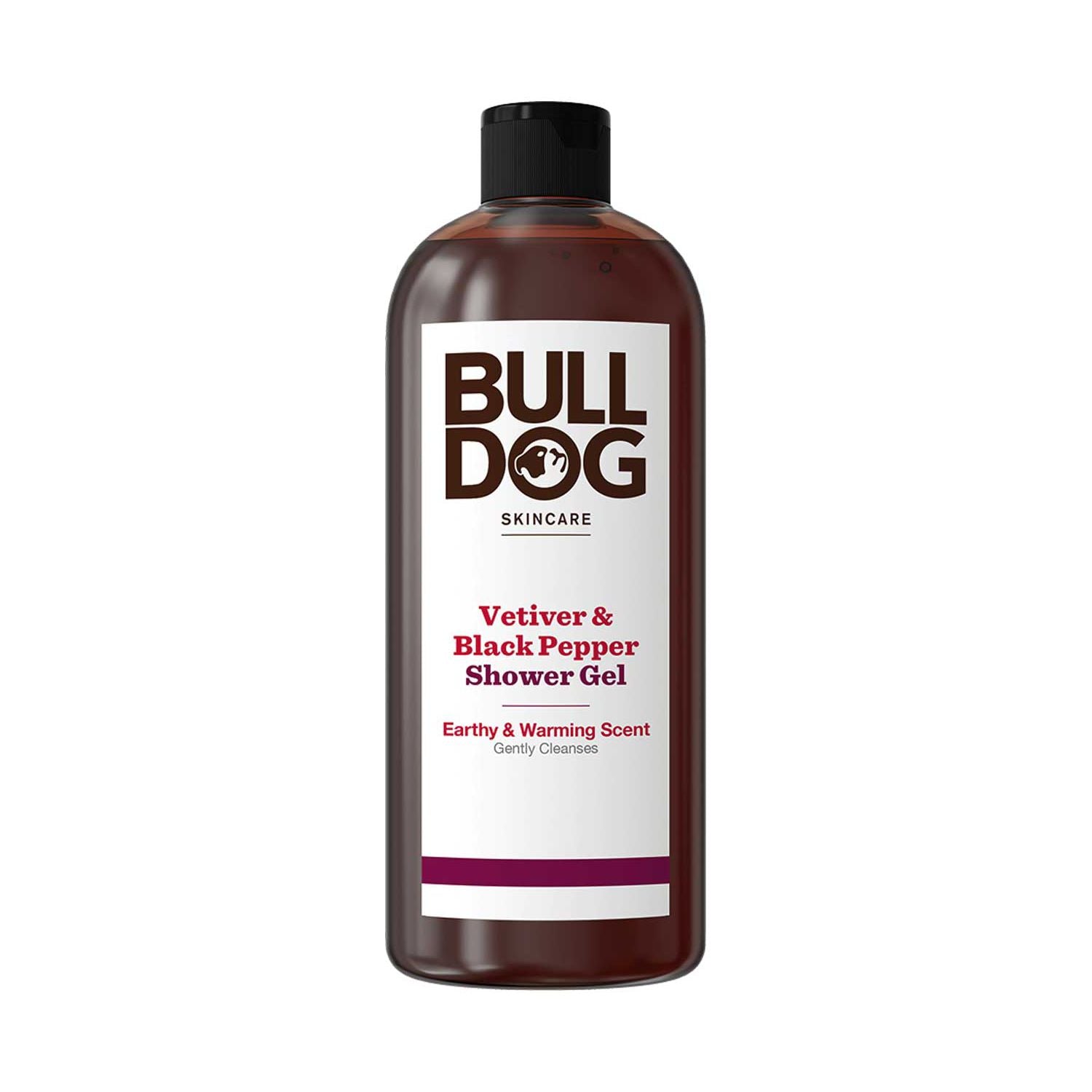 Bulldog Vetiver & Black Pepper Shower Gel 500ml - British product
