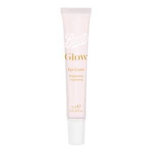 Boots Glow Eye Cream 15ml container - British product