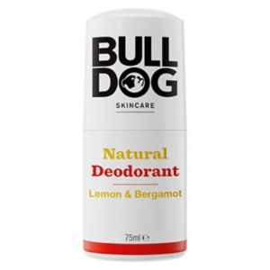 Bulldog Lemon & Bergamot Roll On Natürliches Deodorant für Männer 75ml