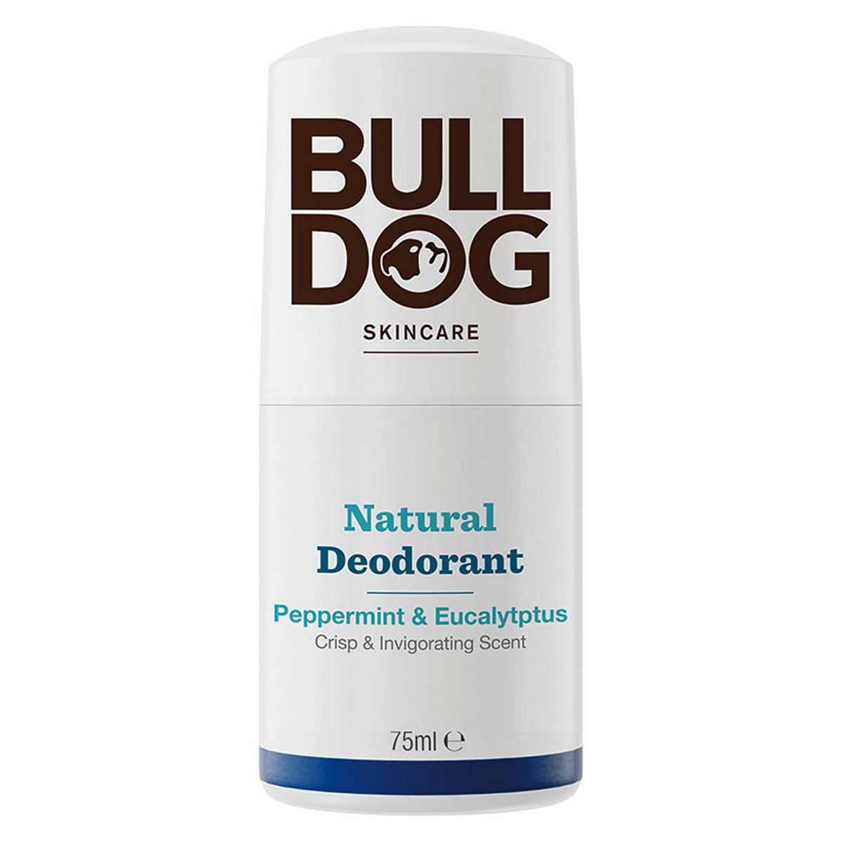 Bulldog Peppermint & Eucalyptus Roll On Deodorant 75ml