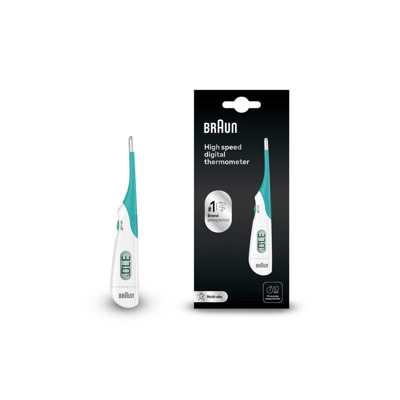 Braun Digitales Hochgeschwindigkeits-Thermometer PRT1000 - Britisches Produkt