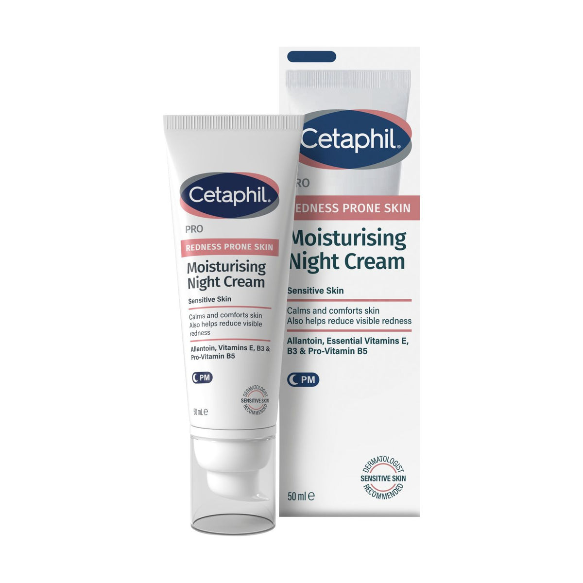 Cetaphil PRO Redness Prone Skin Night Cream 50ml - British product