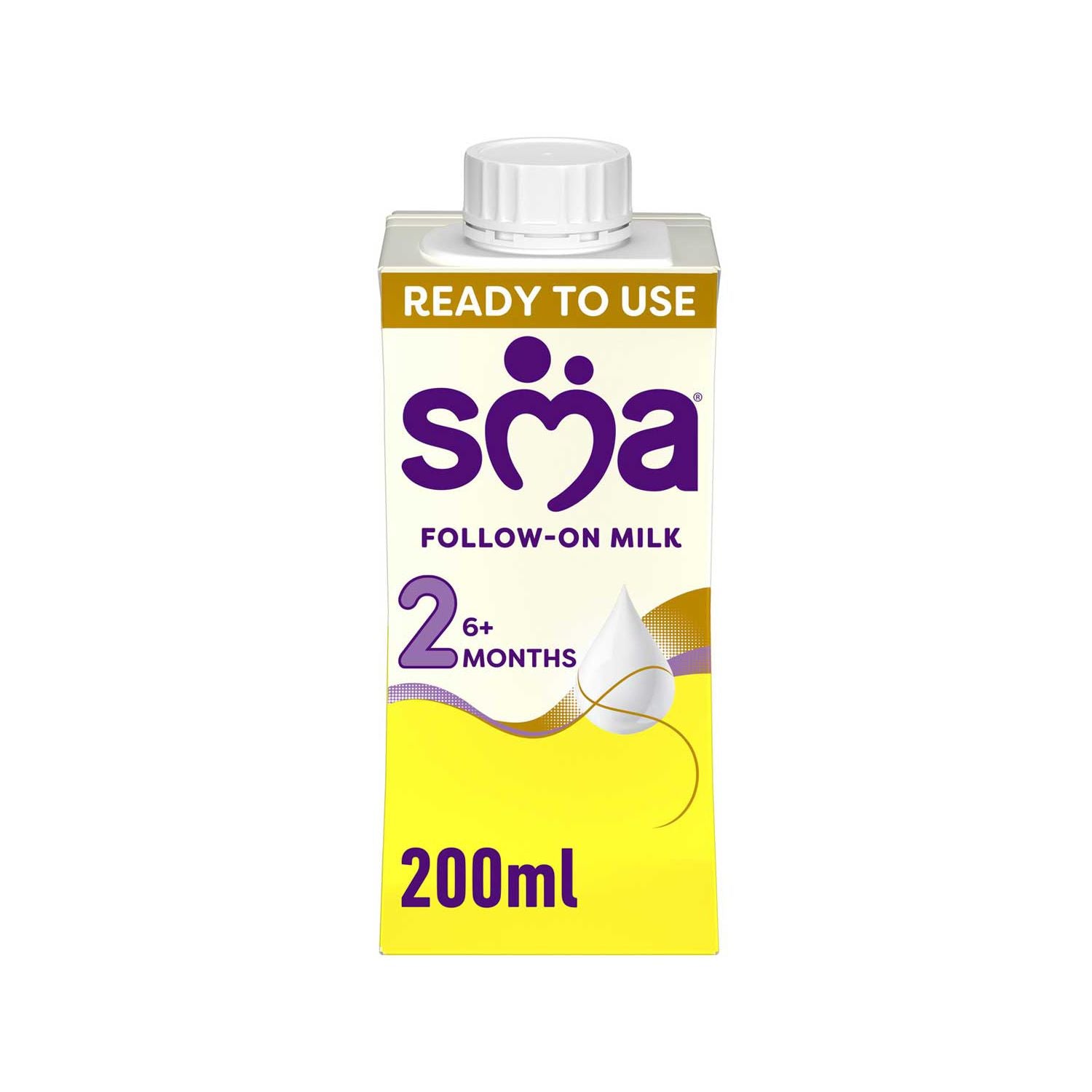 SMA Follow On Liquid Formula 6 Months+ (British brand)