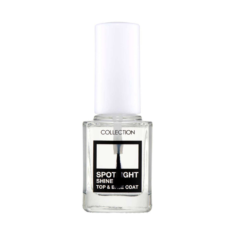 Collection clear top and base coat nail polish - British product
