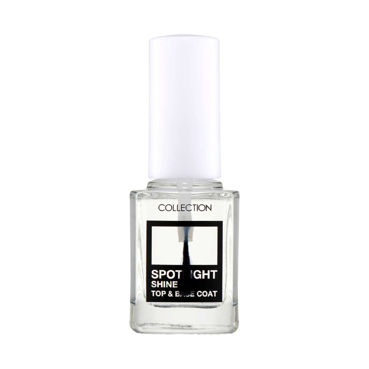 Collection clear top and base coat nail polish - British product
