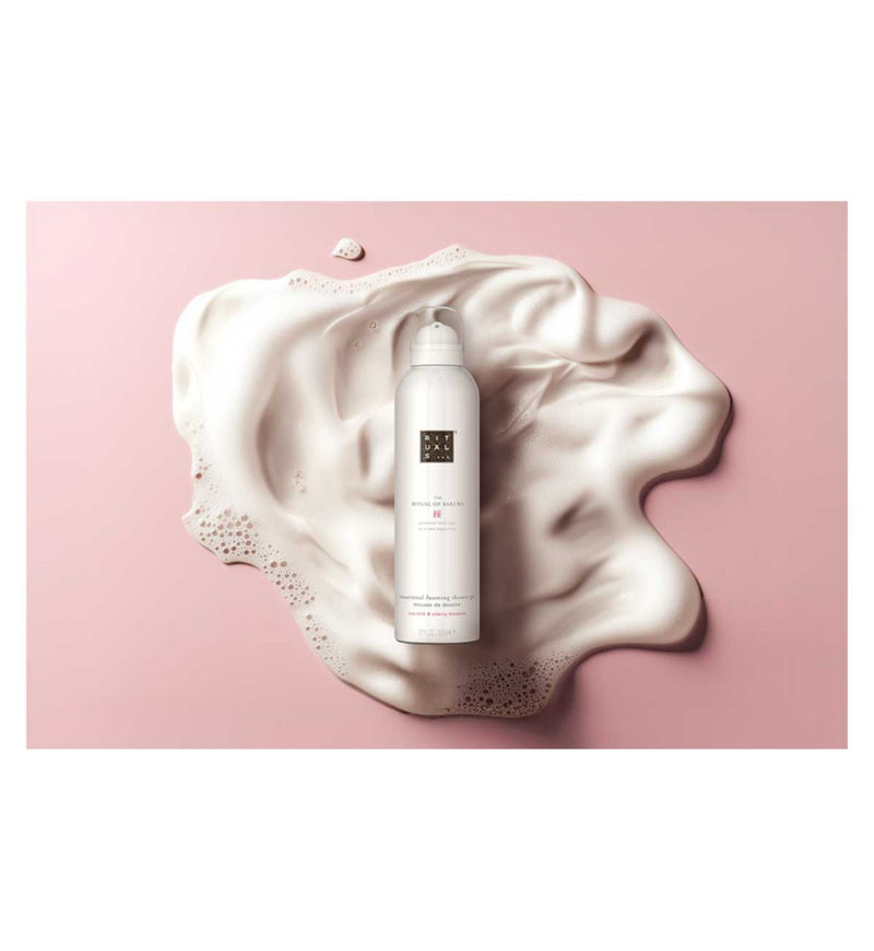 Rituals foaming shower gel Cherry Blossom & Rice Milk 200ml (British brand)