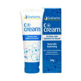 Grahams Natural C+ eczema relief cream 50g, imported from the UK