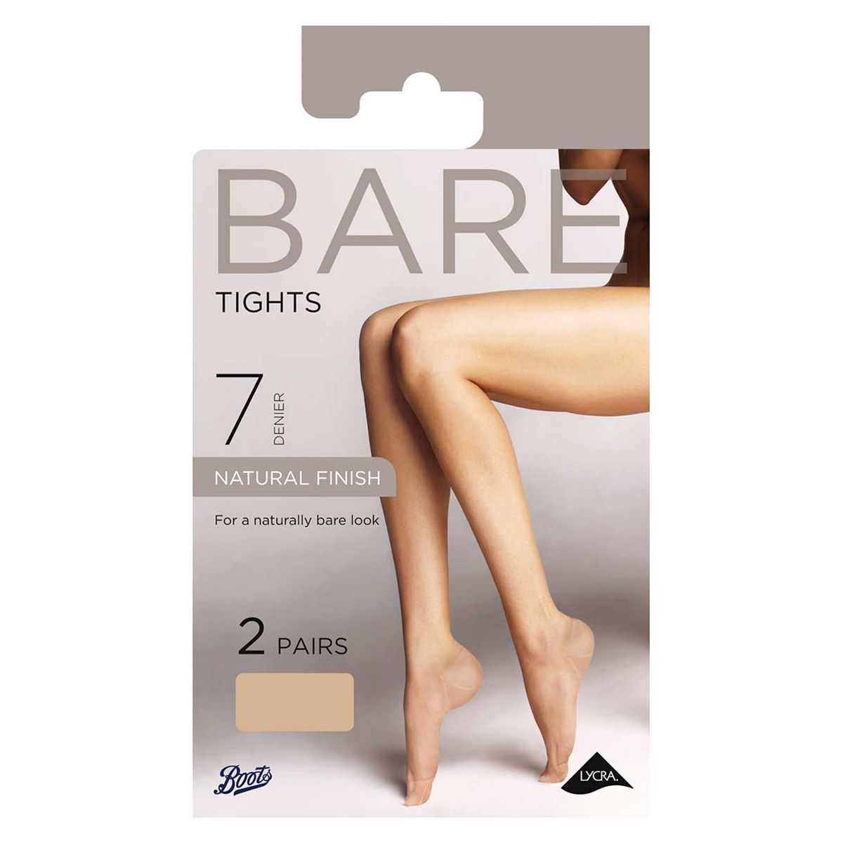 Boots 7 Denier Bare Tights Sunblush Medium GOODS Boots   