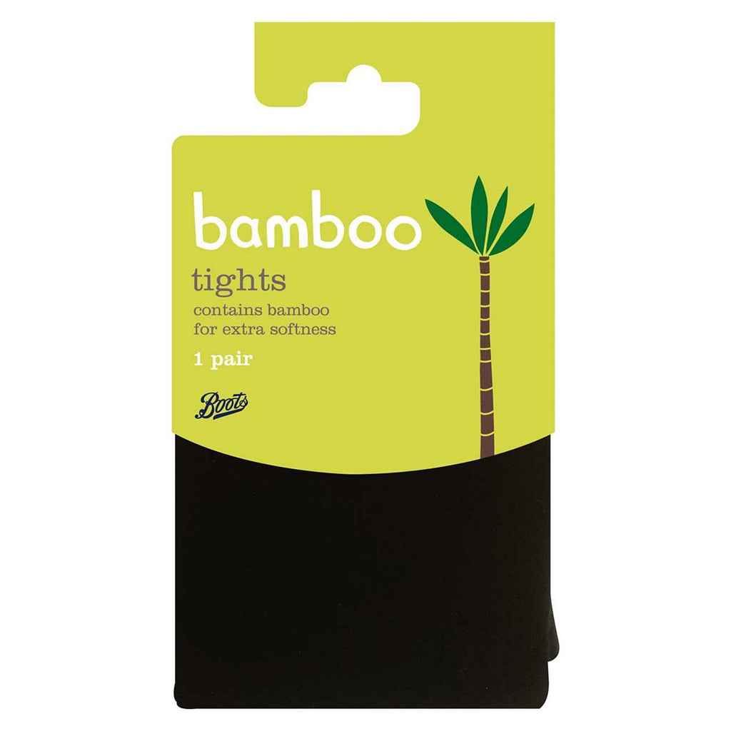 Boots Bamboo Opaque Tights Black Medium