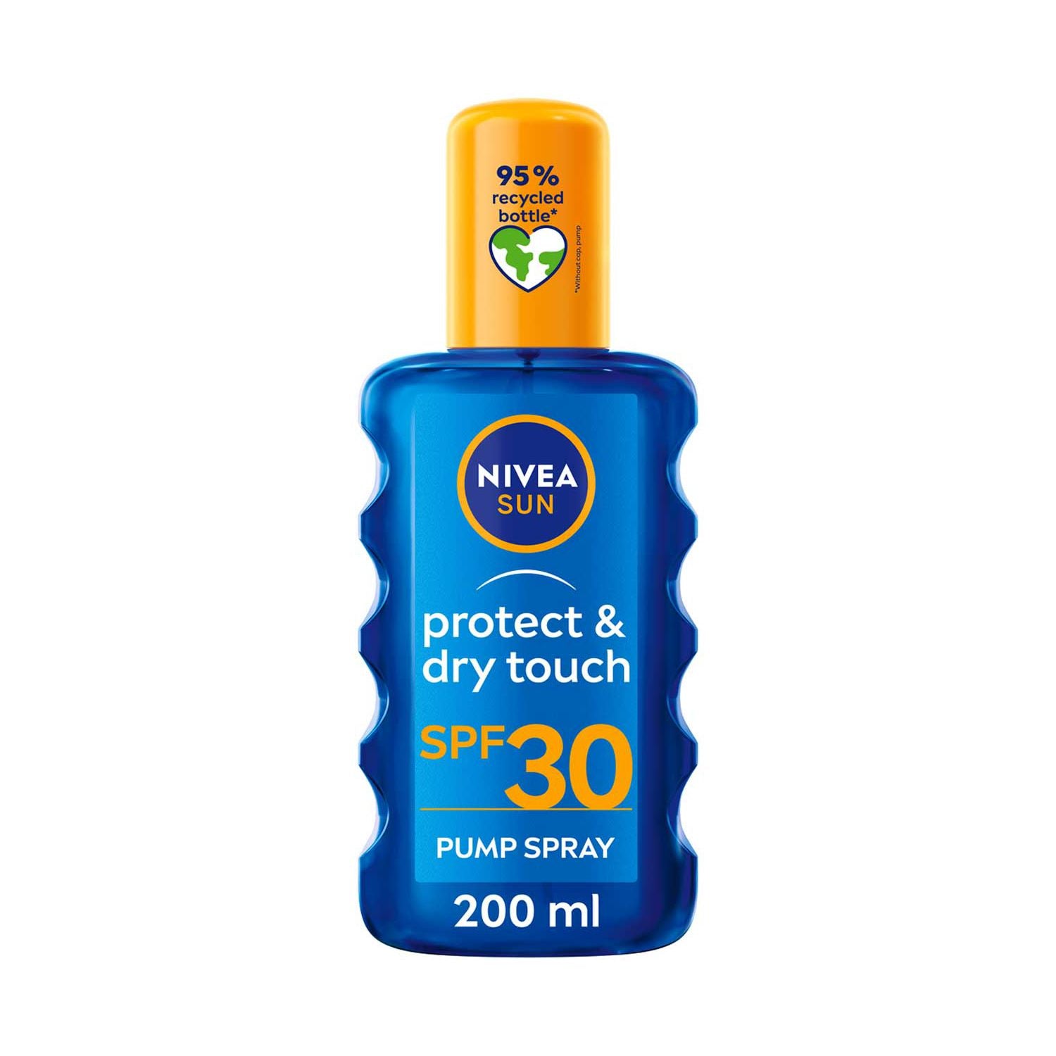 NIVEA Sun Protect Dry Touch sunscreen spray SPF30 200ml (British brand)