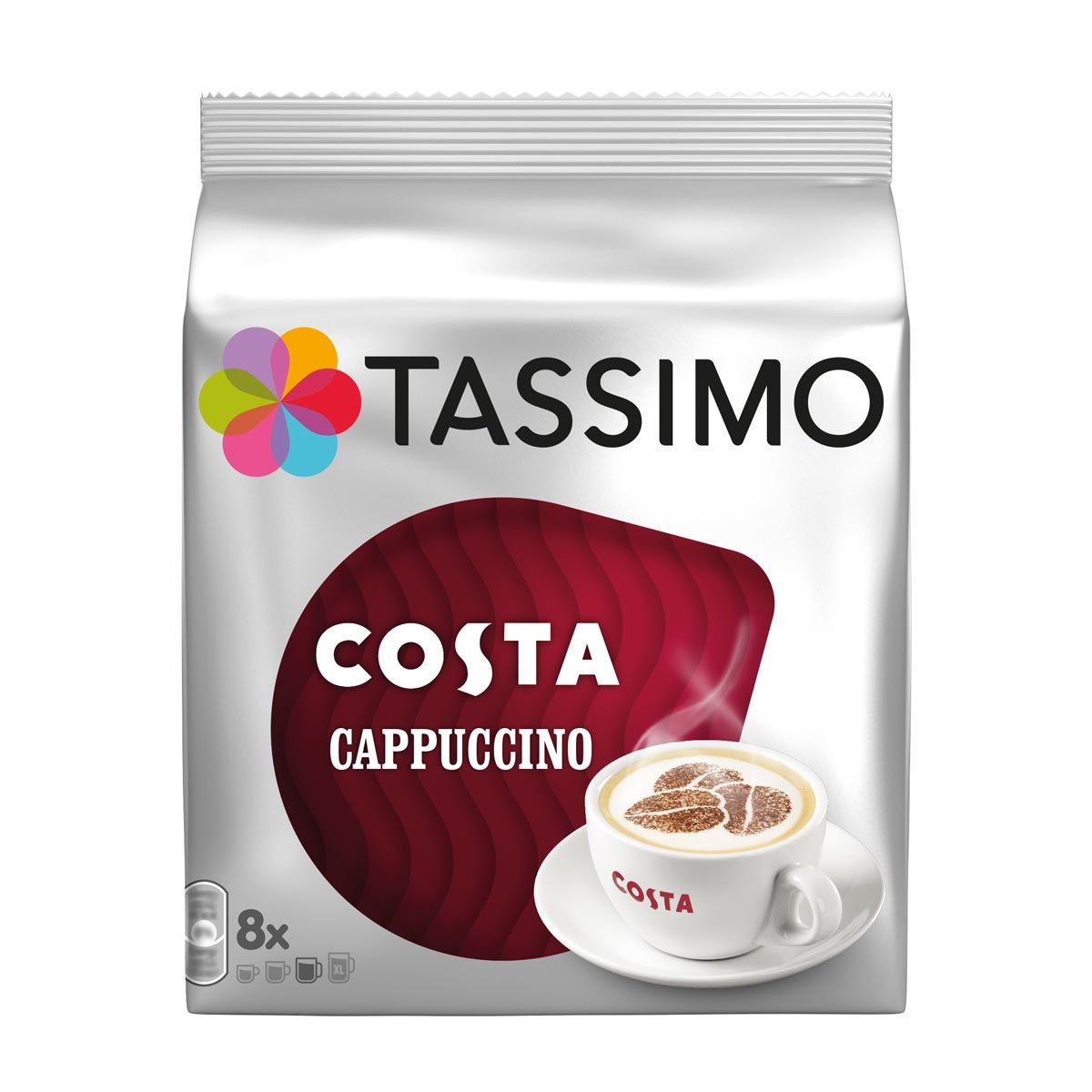 Costa cappuccino coffee pods 40 servings - British product
