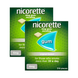 Nicorette Original 4mg gum 210 pieces (British brand)