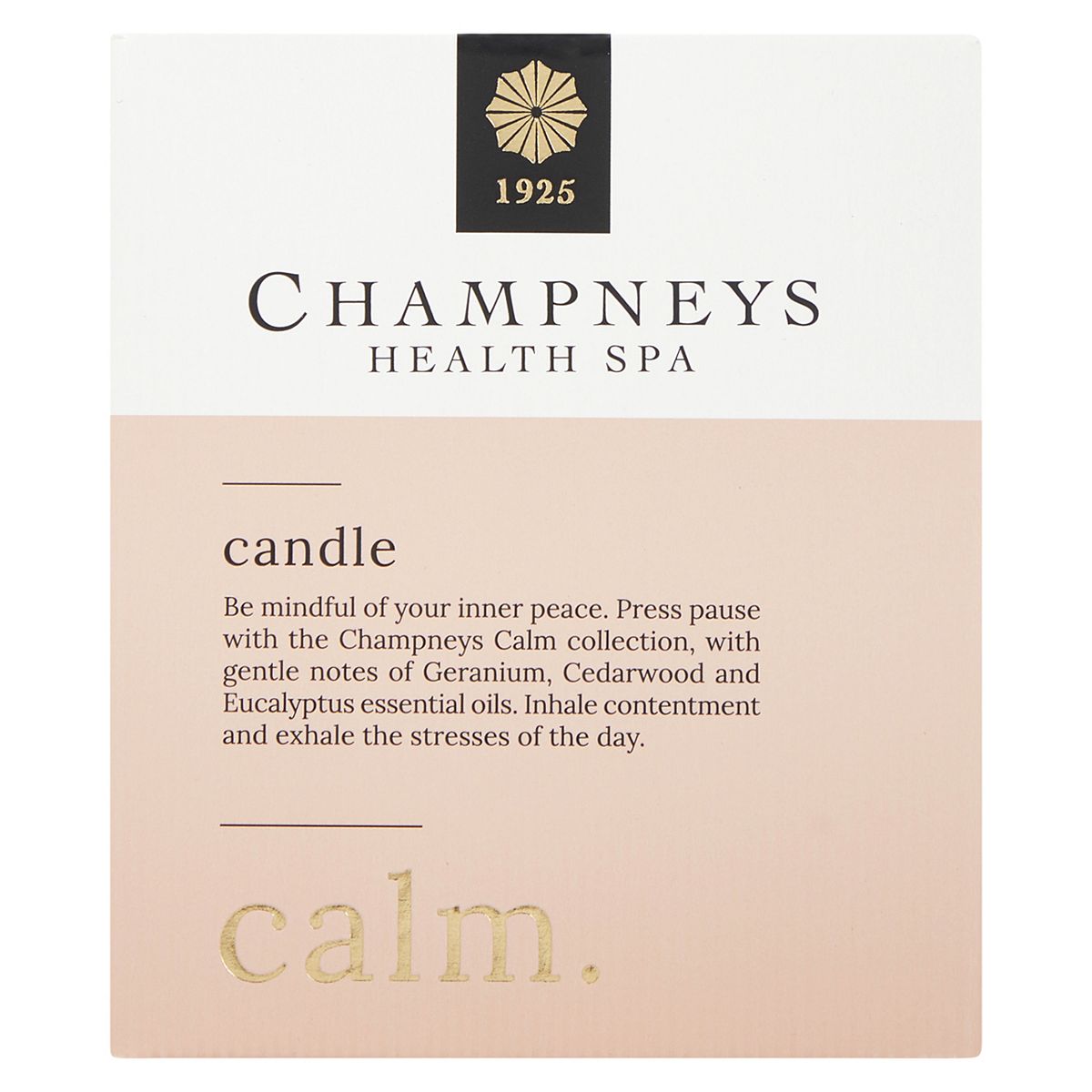 Champneys Calm Candle 200g GOODS Boots   