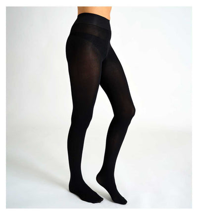 Boots 100 Denier Opaque Velvet Tights Svart Medium