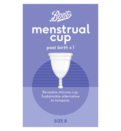 كوب الحيض Boots بعد الولادة مقاس B