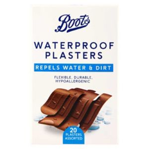 Boots Boots Pansements imperméables, tailles mixtes, lot de 20 - Acheter en ligne chez McGrocer