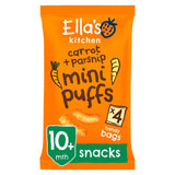 Ella's Kitchen Organic Carrot and Parsnips Mini Puffs Multipack Baby Snack 10+ Months 4x8g GOODS Boots   