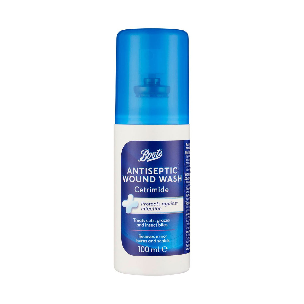 Boots antiseptic wound wash 100ml - British product