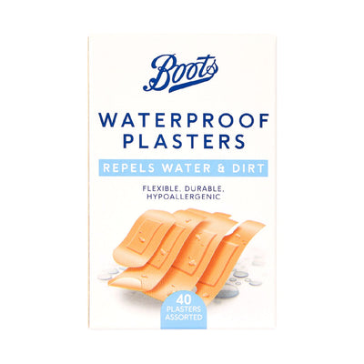 Boots Boots Pansements imperméables, lot de 40, pansements pour plaies - Acheter en ligne chez McGrocer