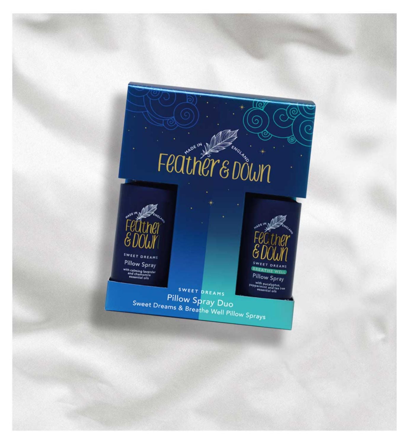 Feather & Down pillow spray duo, UK version