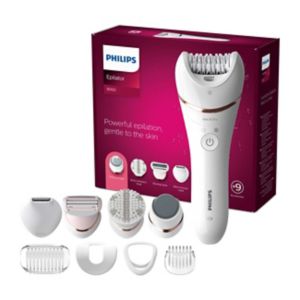 Philips Satinelle Wet & Dry Epilator Series 8000, imported from the UK