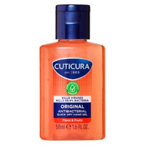 Cuticura Original Anti Bacterial Hand Gel Floral & Fruity 50ml