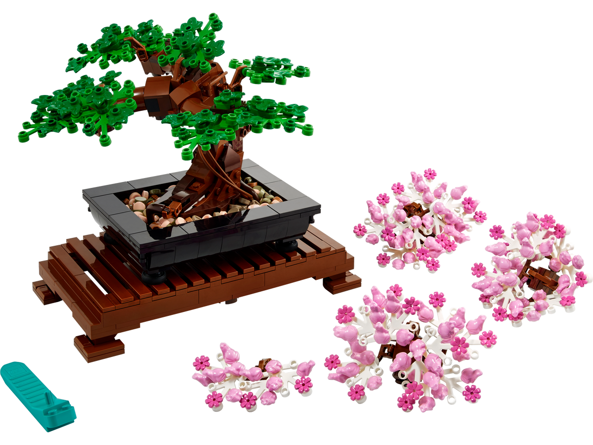 LEGO Icons Bonsai Tree Building Model Kit 878 pcs - British product