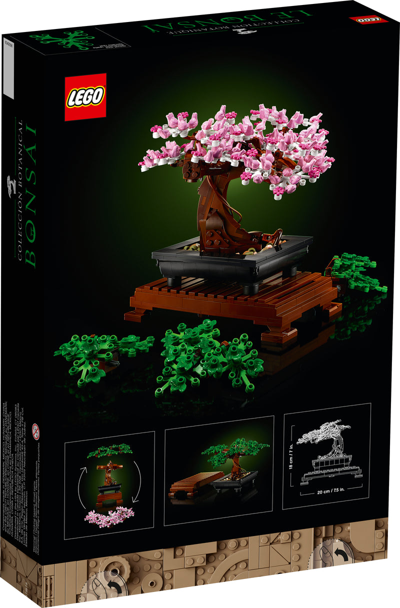 LEGO Icons Bonsai Tree Building Model Kit 878 pcs - British product