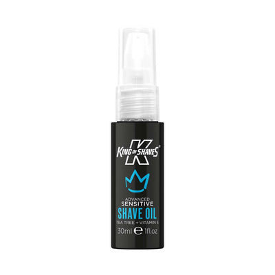 Boots King of Shaves Refillable Sensitive Advanced Shave Oil with Vitamin E 30ml- Buy online at McGrocer