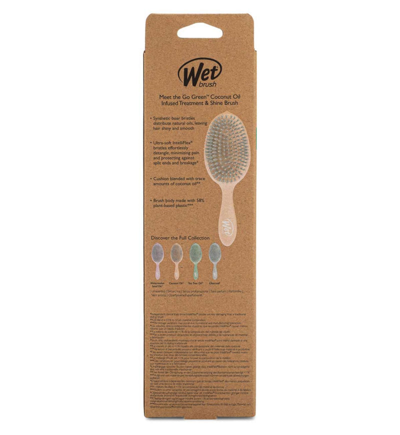 Wet Brush hairbrush coconut oil treatment & shine, UK version